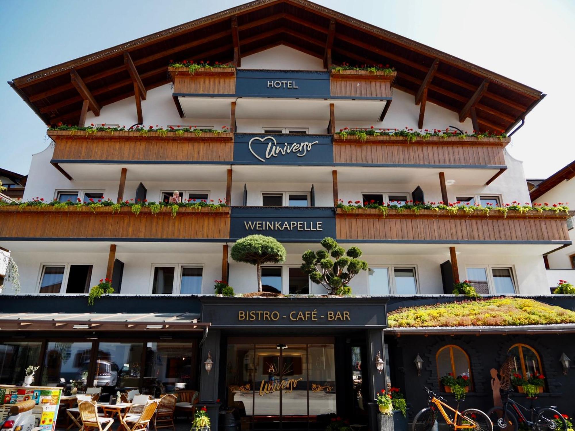 Hotel Universo Serfaus Eksteriør bilde