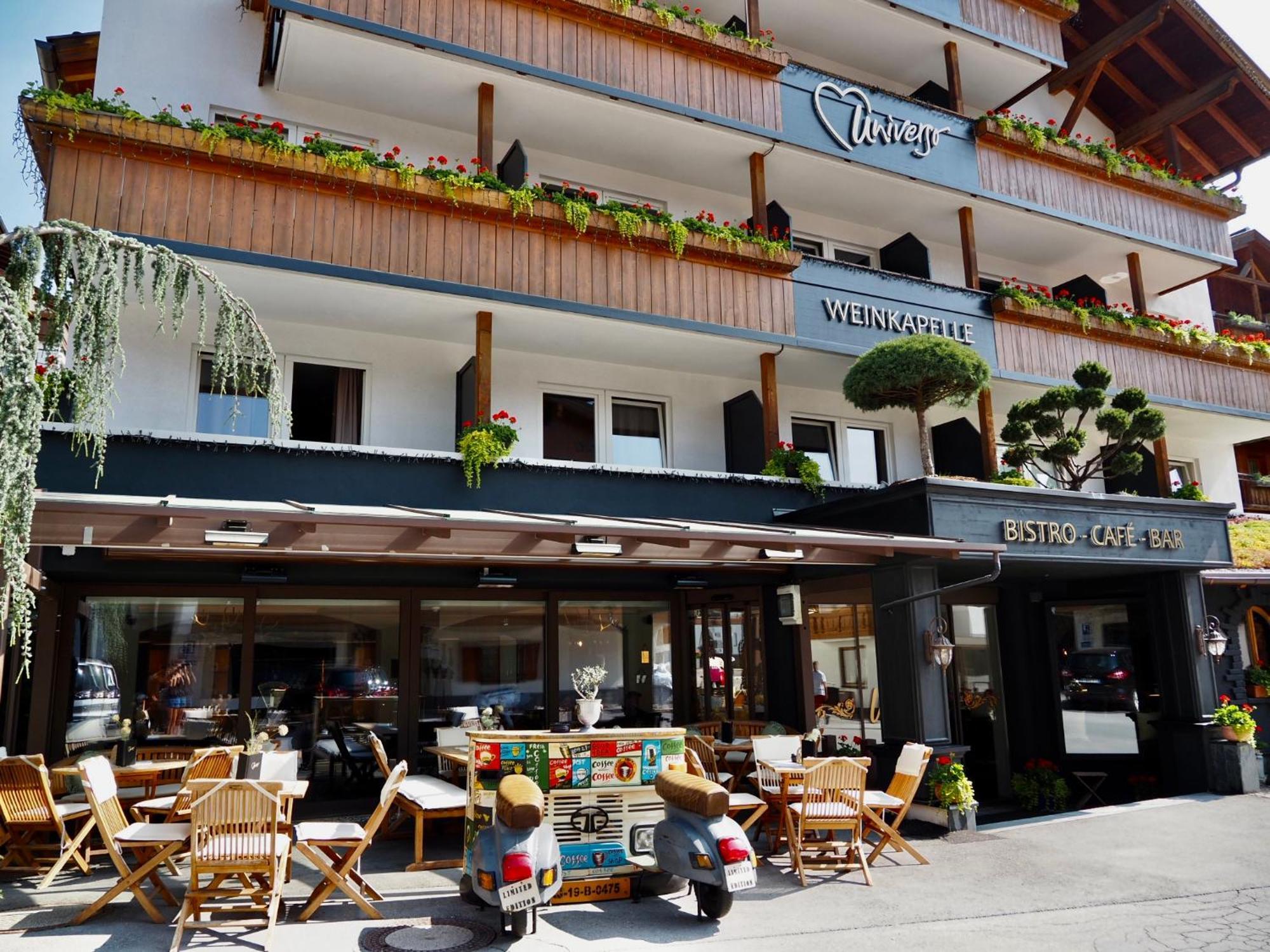 Hotel Universo Serfaus Eksteriør bilde